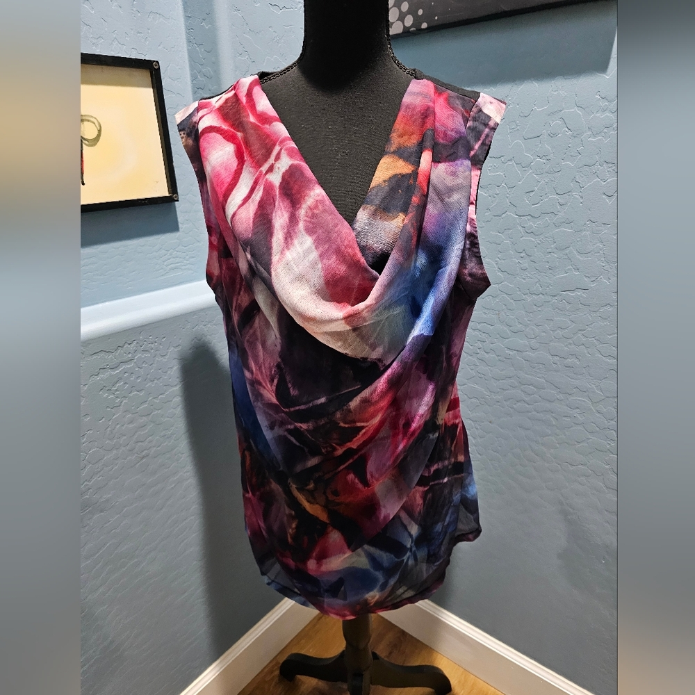 Fashion Bug Black and Multicolor Top
